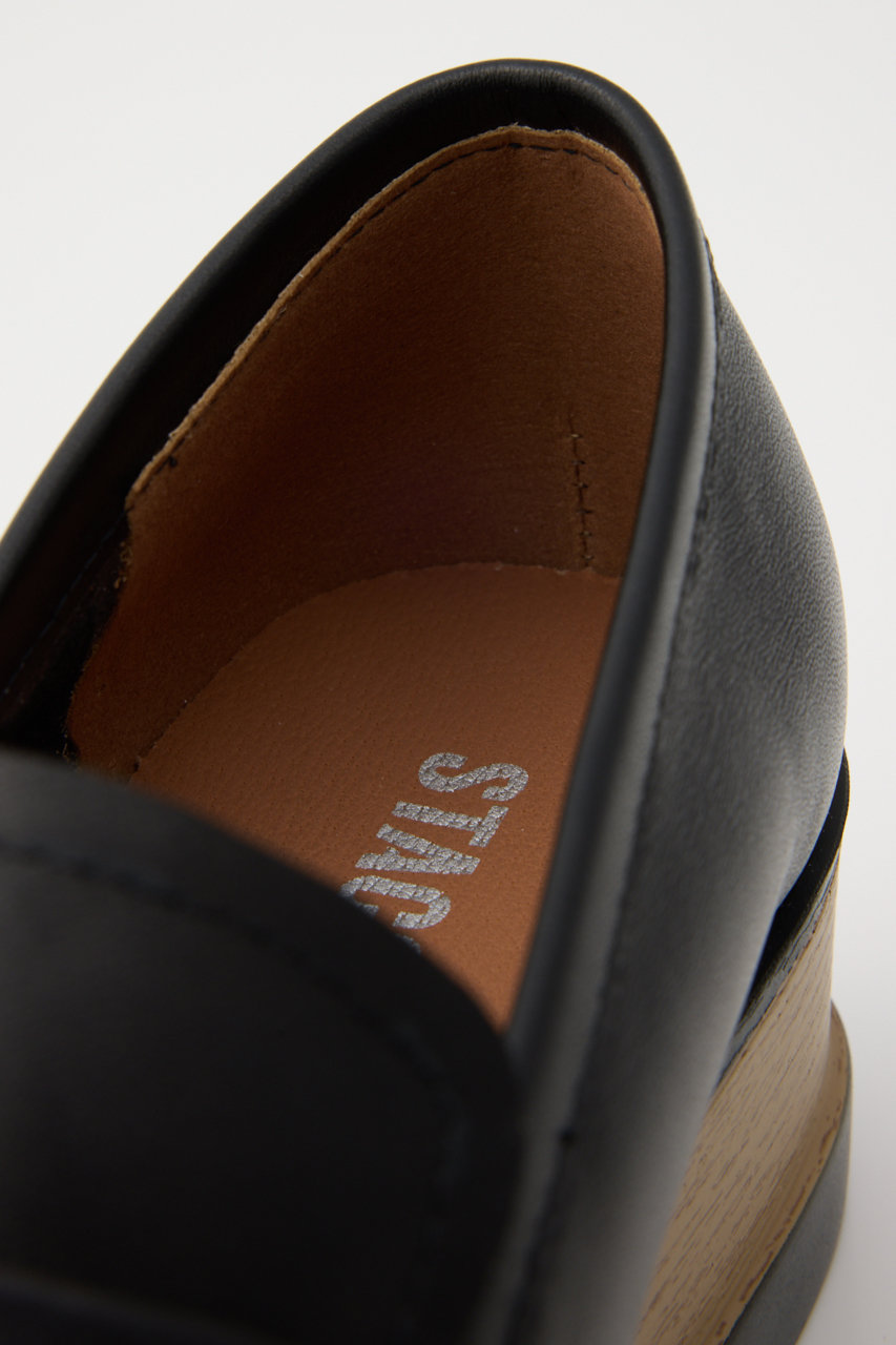 STACCATO(スタッカート)｜パールチェーンプラットフォーム/ブラック の