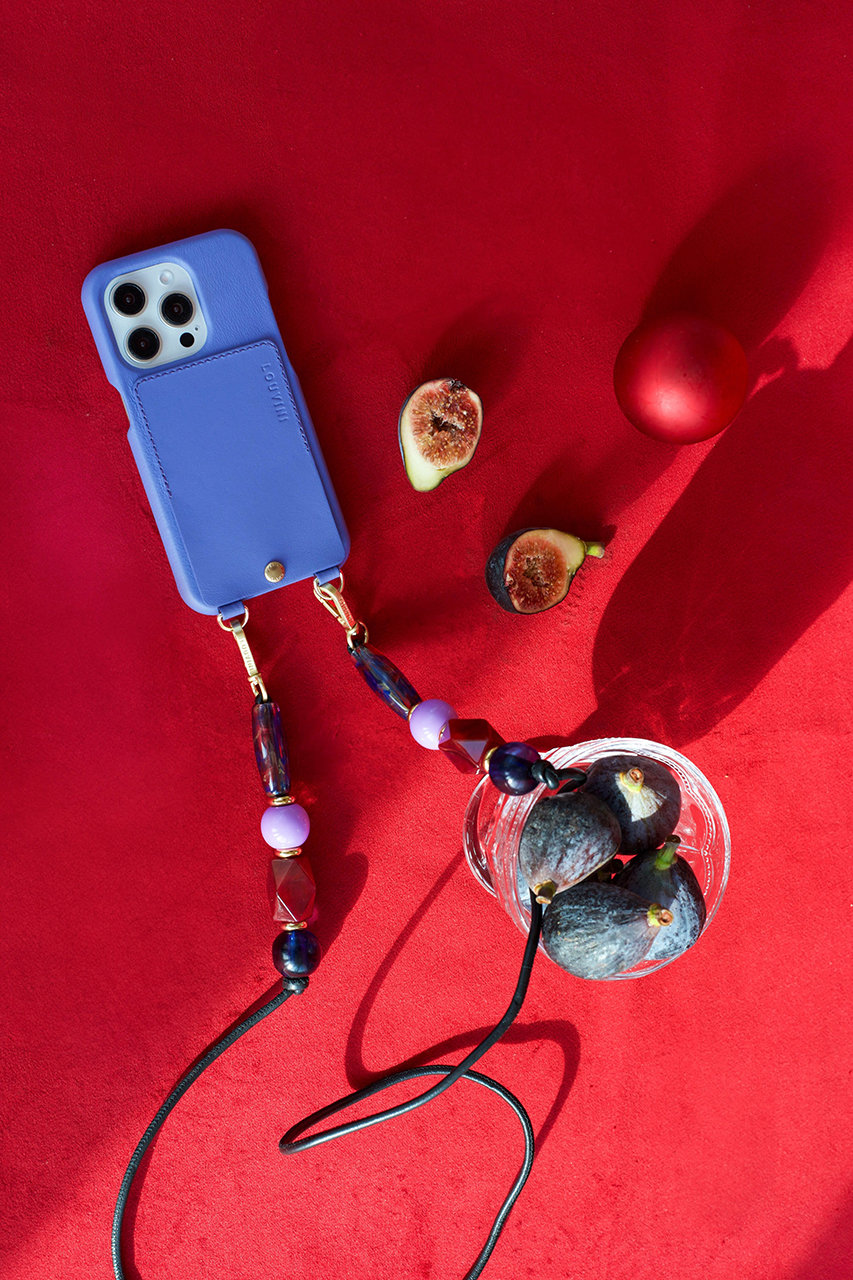 Louvini Paris(ルヴィニ パリ)｜スマホストラップ PENELOPE/PURPLE の