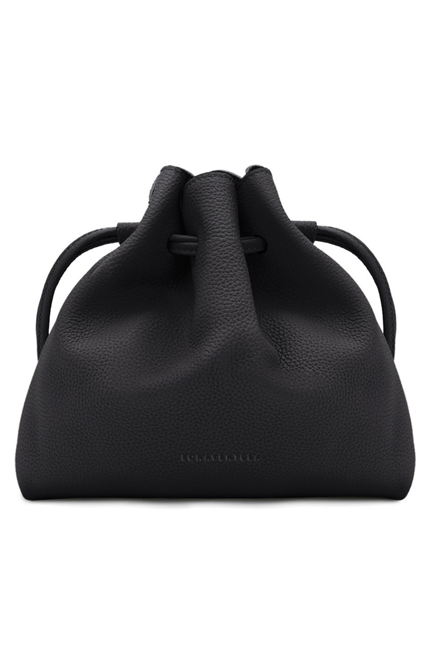 BONAVENTURA(ボナベンチュラ)｜ノア バッグ シュリンクレザー/ブラック