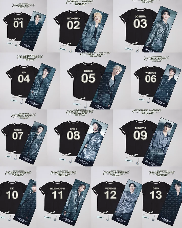 SEVENTEEN Right Here Uniform T-Shirt