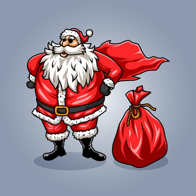手描きサンタ イラスト | Premiumベクトル素材
