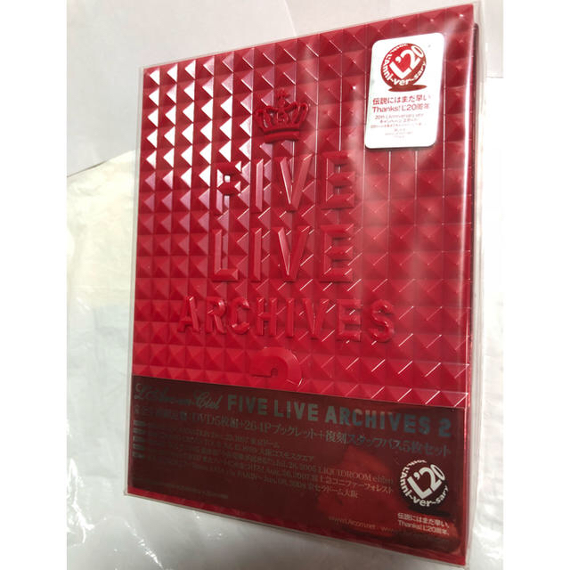 ラルク【完全生産限定盤DVD5枚組】FIVE LIVE ARCHIVES2