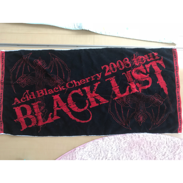 土日限定♡Acid Black Cherry♡BLACK LISTバスタオル♡の通販 by R's