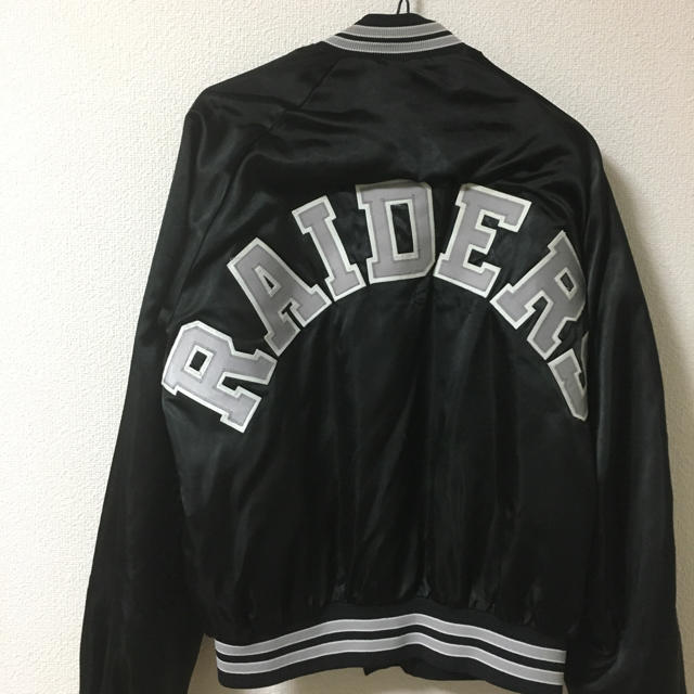 スタジャン チョークライン レイダースの通販 by タイソン's shop｜ラクマ
