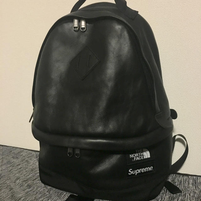 Supreme - 美品 Supreme The North Face レザー リュック デイパックの