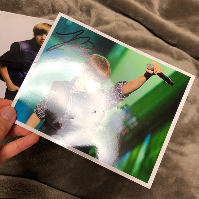 K様専用＞ジャスティンビーバー サイン 2枚セットの通販 by りったんの