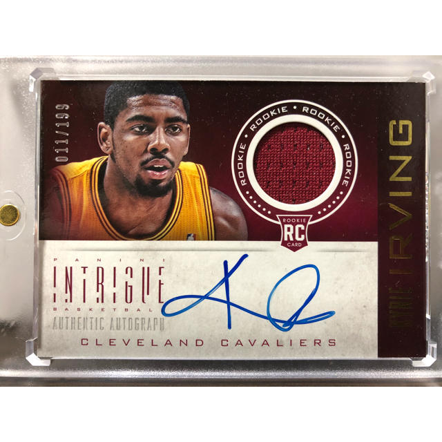 NBAカイリーアービング 直筆サインカード (KYRIE IRVING) 美品の通販