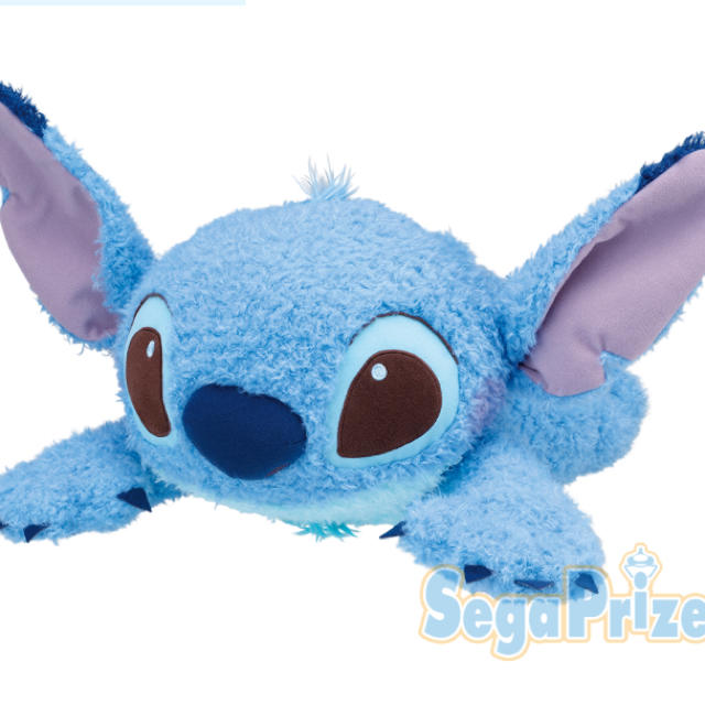 STITCH - スティッチ ギガジャンボ赤いほっぺの寝そべりぬいぐるみの