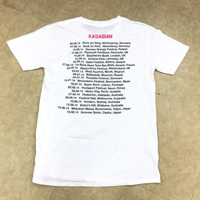 カサビアン Tシャツ ツアーT バンドT ロック の通販 by