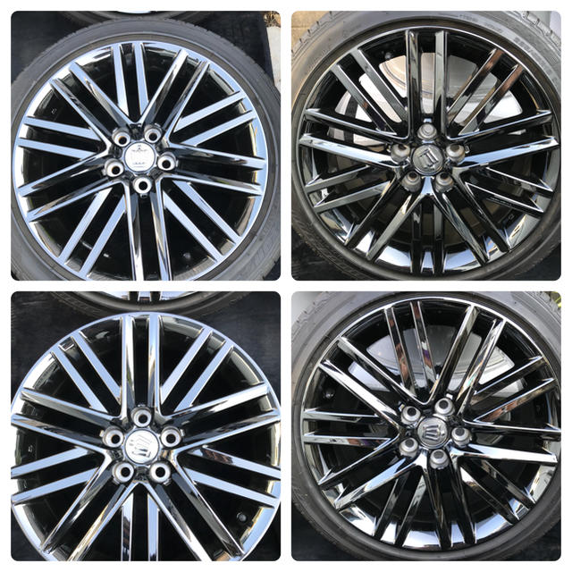 トヨタ - 210 クラウンアスリート純正 18インチ ブラック