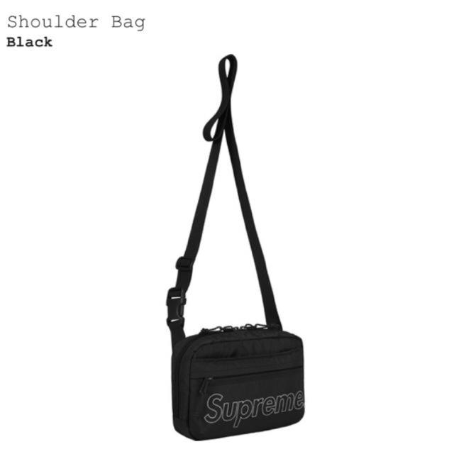 Supreme - Supreme 黒 ショルダーバッグ の通販 by TAKaA's shop