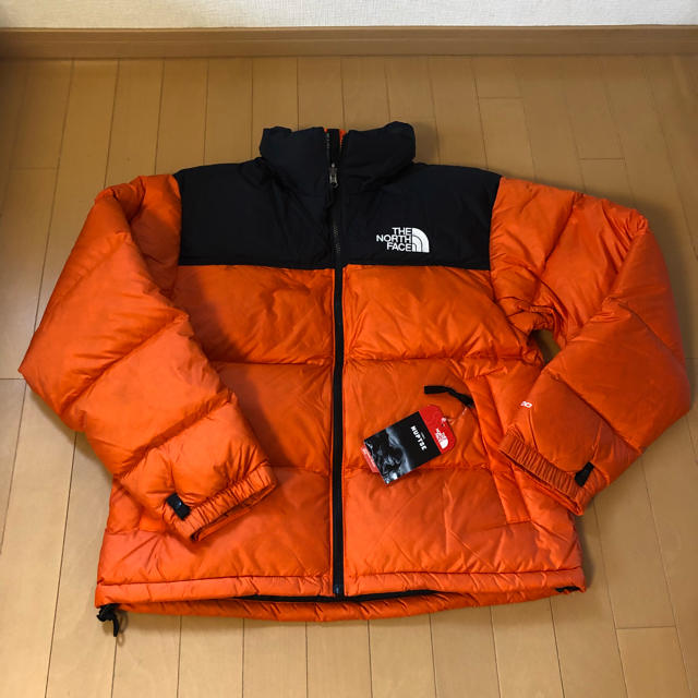 THE NORTH FACE - ザノースフェイス ヌプシ オレンジ s 海外限定モデル