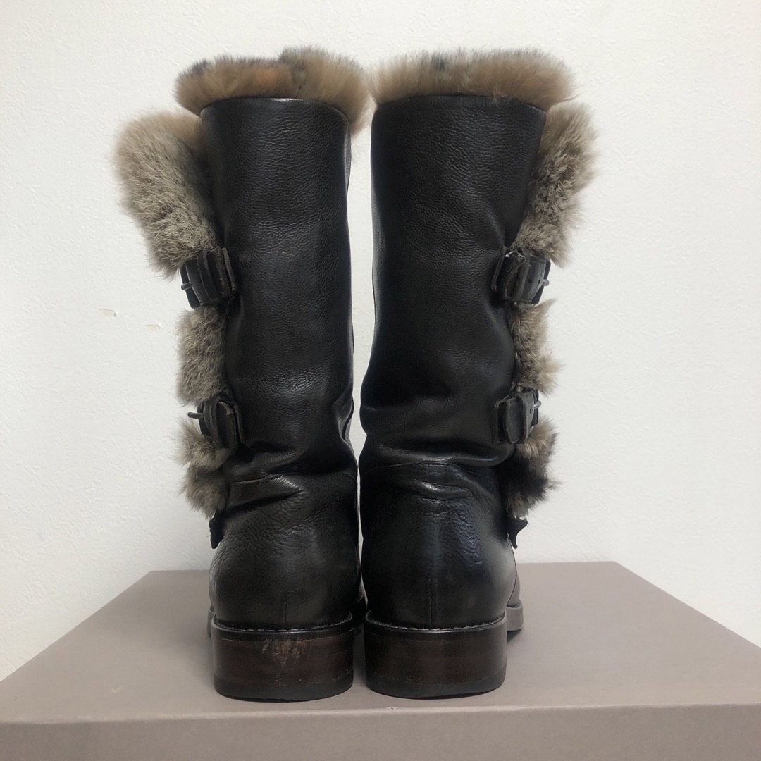 SARTORE - 【サルトル】ラビットファー エンジニアブーツの通販 by