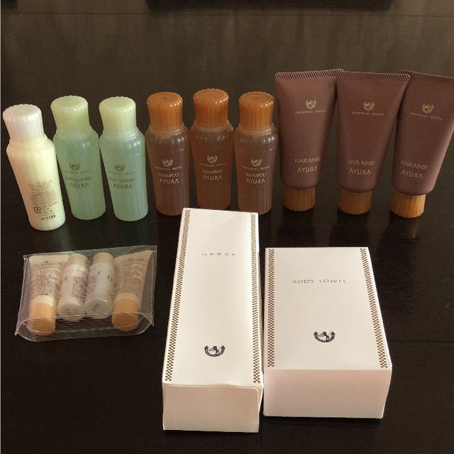AYURA - 帝国ホテル スイートルーム専用 アメニティ アユーラ 資生堂
