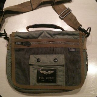 Buzz Rickson's - 希少 美品 バズリクソンズ ショルダーバッグ BR-4