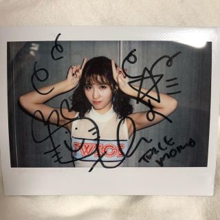 twice モモ 直筆サイン入りチェキの通販 by yulhi's shop｜ラクマ