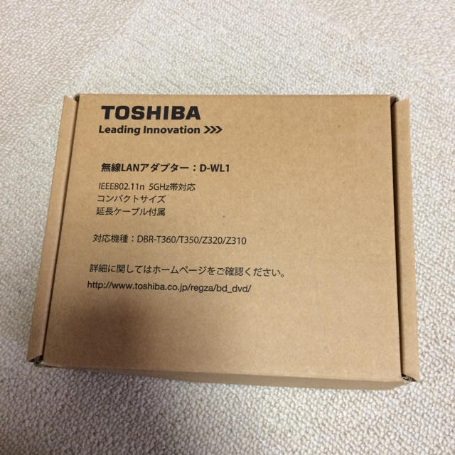 東芝 - 【値下げ】無線LANアダプター DーWL1の通販 by サクラの華's