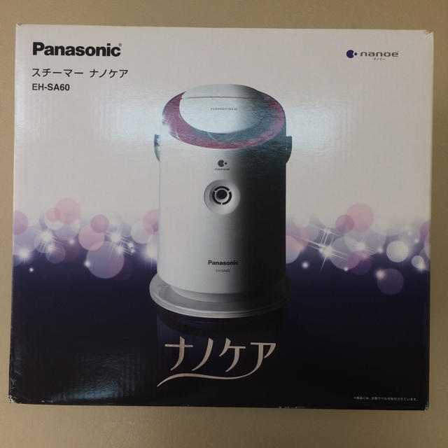 未使用 パナソニック スチーマーナノケアーEH-SA60-P スチーマー