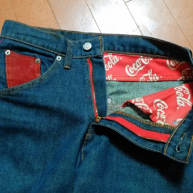 Levi's - リーバイス コカコーラコラボジーンズの通販 by ぼに