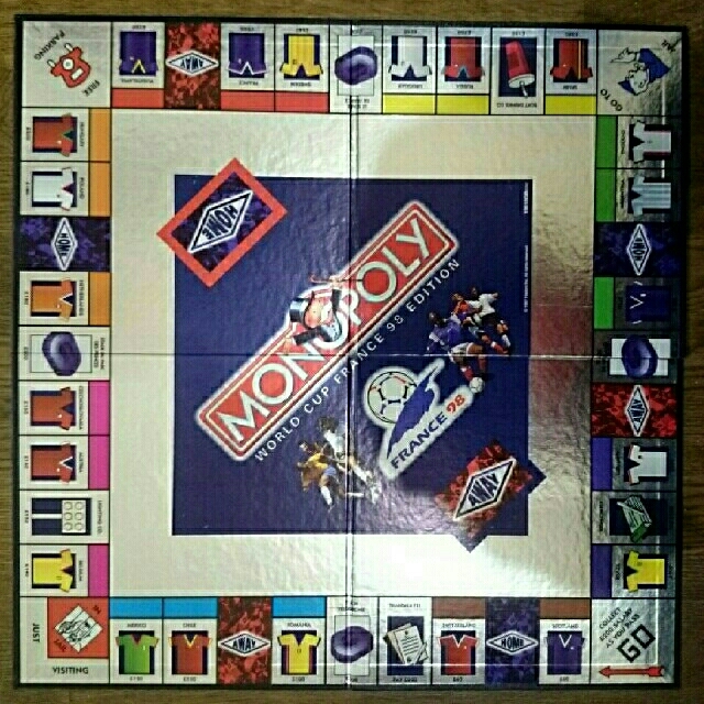 モノポリー ワールドカップ・フランス98 エディションの通販 by こうじ