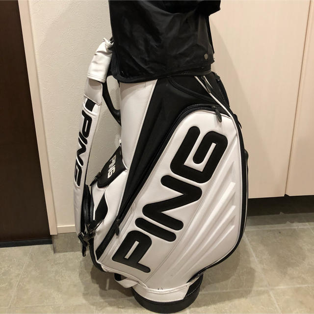 PING - 超希少 PING ツアースタッフ キャディバッグ 鈴木愛モデル 美品