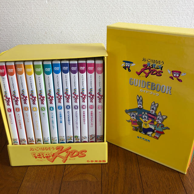 中央出版 ペッピーキッズ DVD子供英語教材一式の通販 by きのはむ｜ラクマ