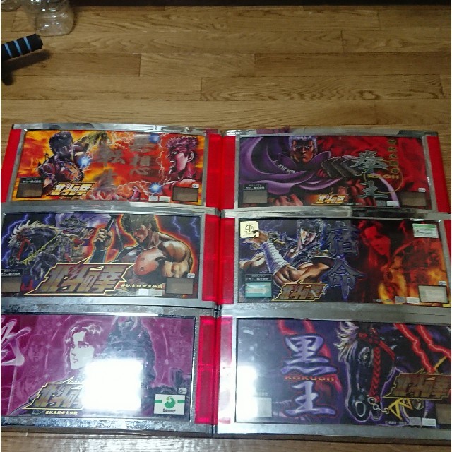 激安！初代北斗の拳枠フレーム付きパネル全6種類コンプリートセット