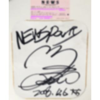 NEWS - NEWS 増田貴久 投げ込み サイン色紙 DIAMONDの通販 by ✧︎…sn9
