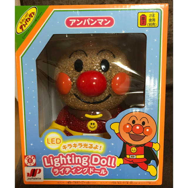 ⭐︎新品 未使用⭐︎アンパンマン ライティングドール ライト 電池つき