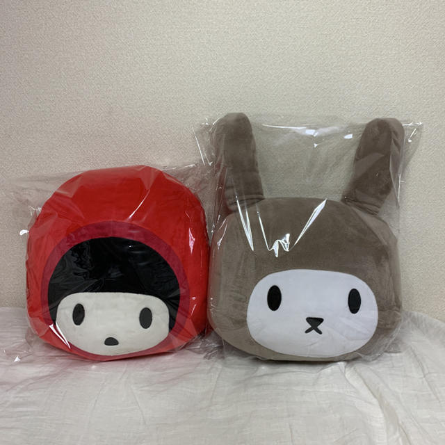 YUKI ゆきんこ ニールくん クッション 2個セットの通販 by PINKA｜ラクマ