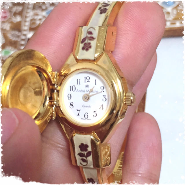 Andre Mouche蓋つき腕時計の通販 by vintageショップ｜ラクマ