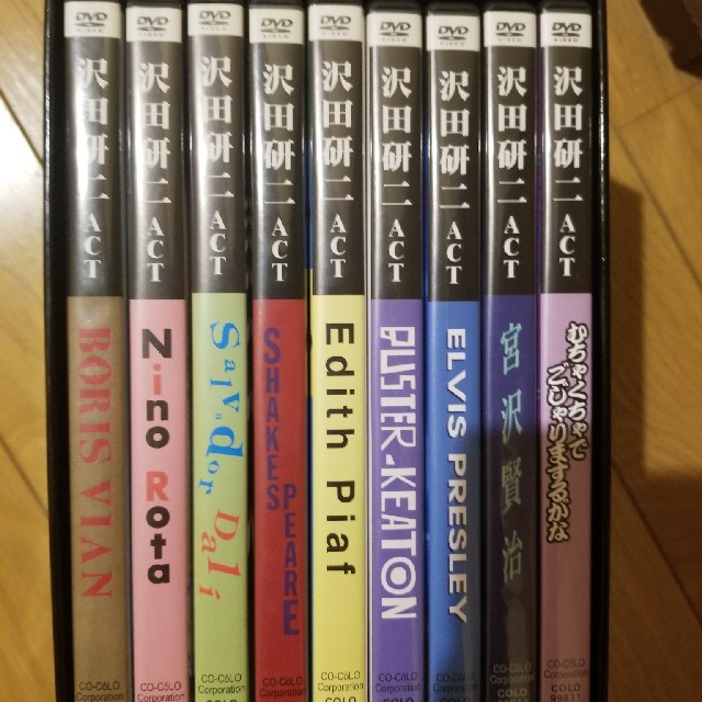 沢田研二 ACT BOX 9枚組 DVDの通販 by ぷくこ's shop｜ラクマ