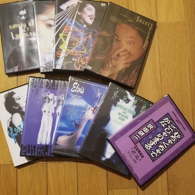 沢田研二 ACT BOX 9枚組 DVDの通販 by ぷくこ's shop｜ラクマ