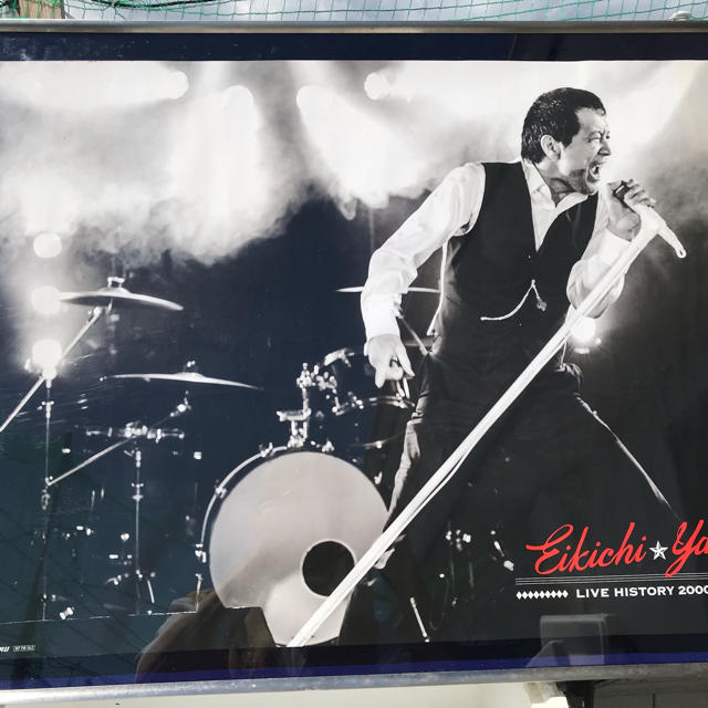 半額 矢沢永吉 シャウト 豪華アルミ額縁入り 101の通販 by トニー's