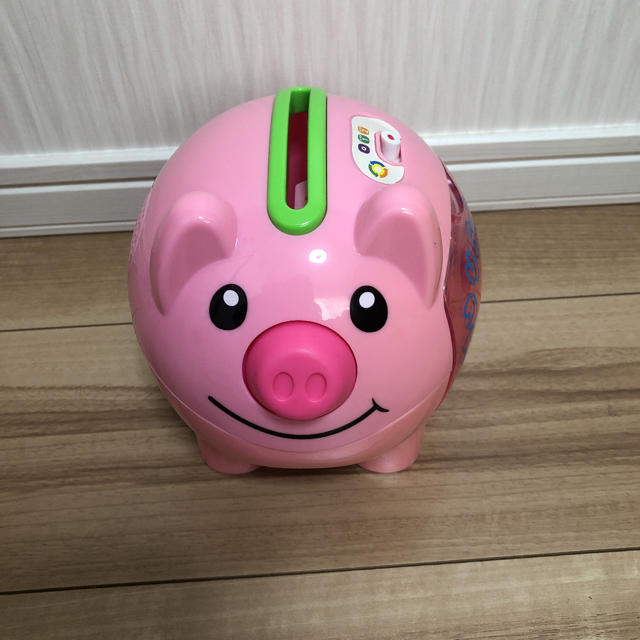 フィッシャープライス ブタの貯金箱の通販 by いっくん's shop｜ラクマ