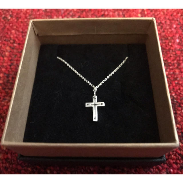 GARNI - LUNA SEA J x GARNI W.A.M.F シルバークロスネックレスの通販