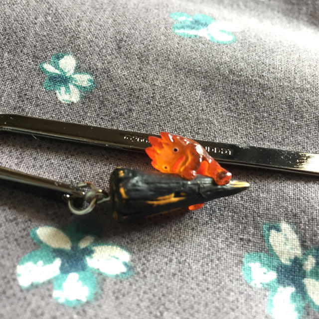 ジブリ - ハウルの動く城 ブックマーカー カルシファーの通販 by