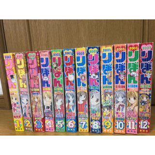 集英社 - 【貴重！】月間 りぼん 集英社 2003年 1月〜12月 まとめ売り