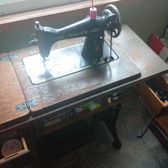 希少 SINGER アンティークミシンの通販 by COCO's shop｜ラクマ