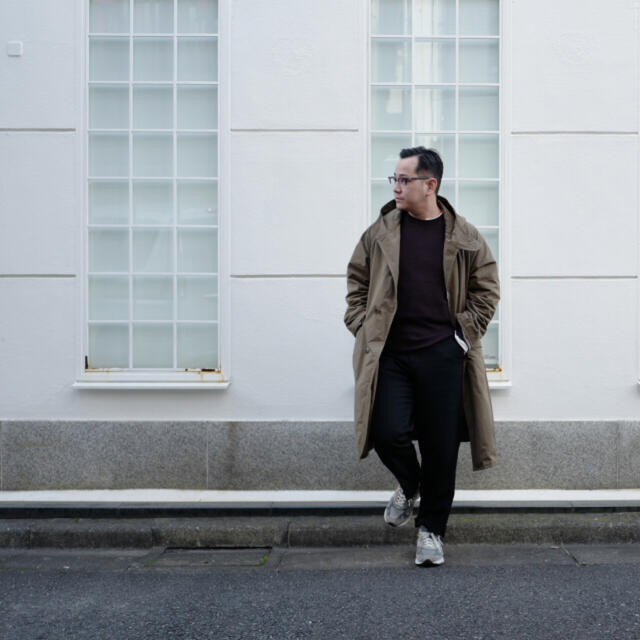 COMOLI - 【19aw/新品未使用】comoli フーデッドコート サイズ 1 の