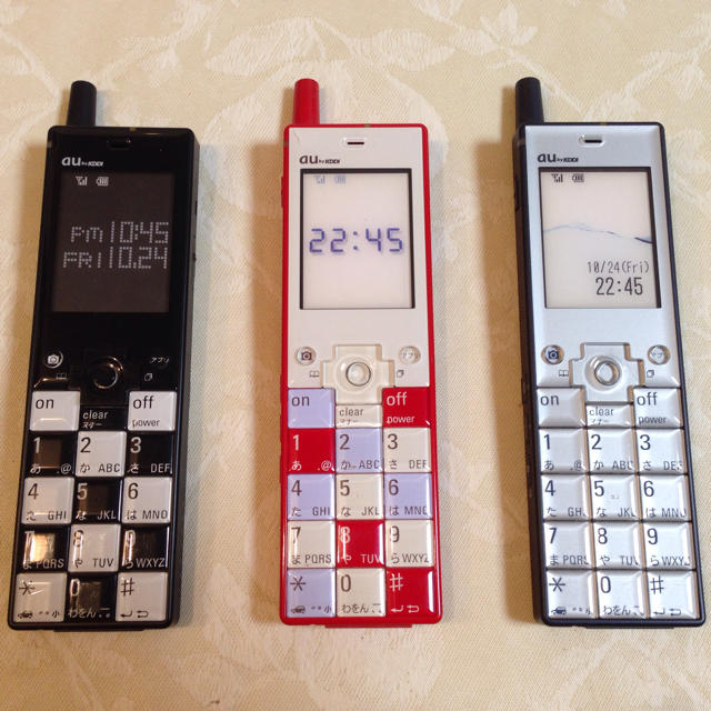 au INFOBAR モックアップセットの通販 by なっつん's shop｜ラクマ