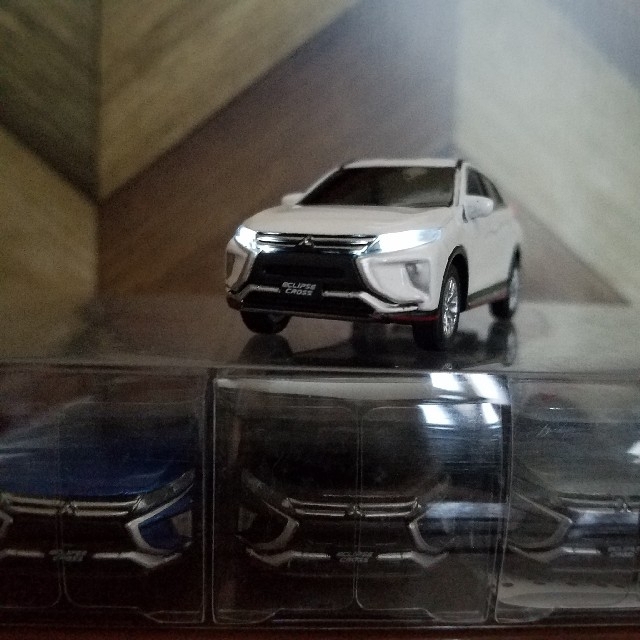 三菱 - 7台セット！三菱 エクリプスクロス 初期型 ミニカー チョロQの