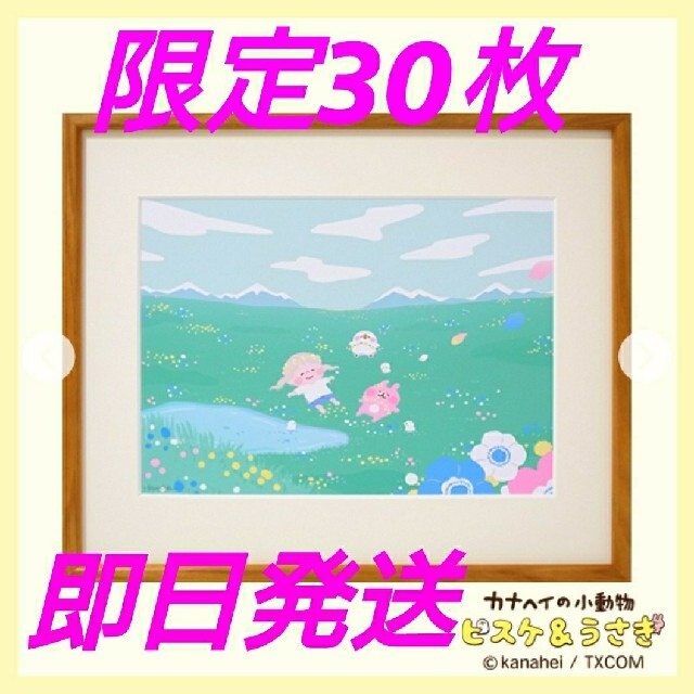 カナヘイ かなへい いっぱいビブリオン カナヘイ かなへい 額縁 額装