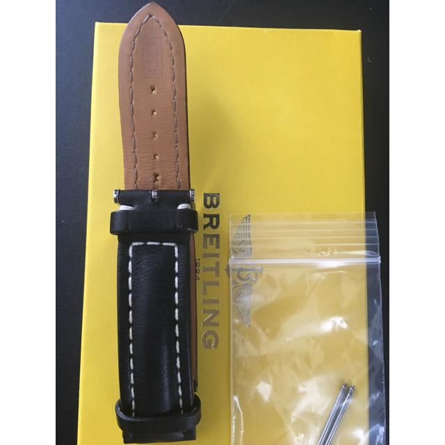 BREITLING - ブライトリング純正 レザーベルト カーフストラップ 22-20