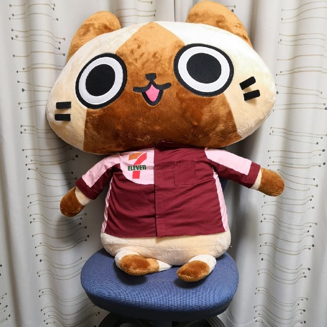 アイルー等身大ぬいぐるみ(セブンイレブンコラボ)の通販 by すかんく's