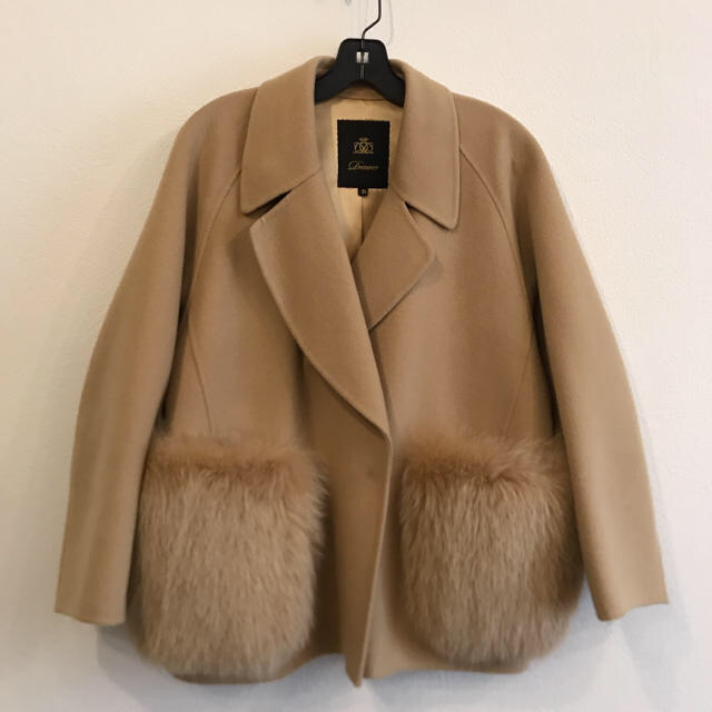 Drawer - Drawer ファーポケット付きコートの通販 by chacha's shop