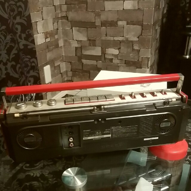 SHARP - レトロ ラジカセ シャープ QT-7Rの通販 by るしふぇる
