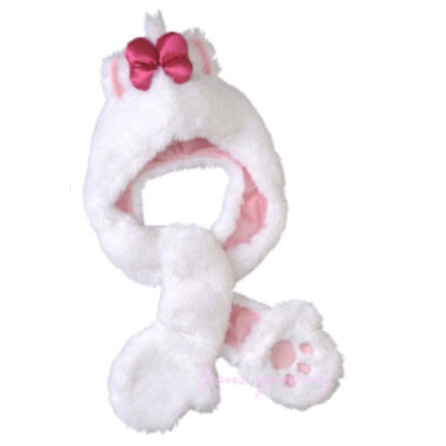 Disney - マリーちゃん帽子＆手袋&マフラーの通販 by むー's shop