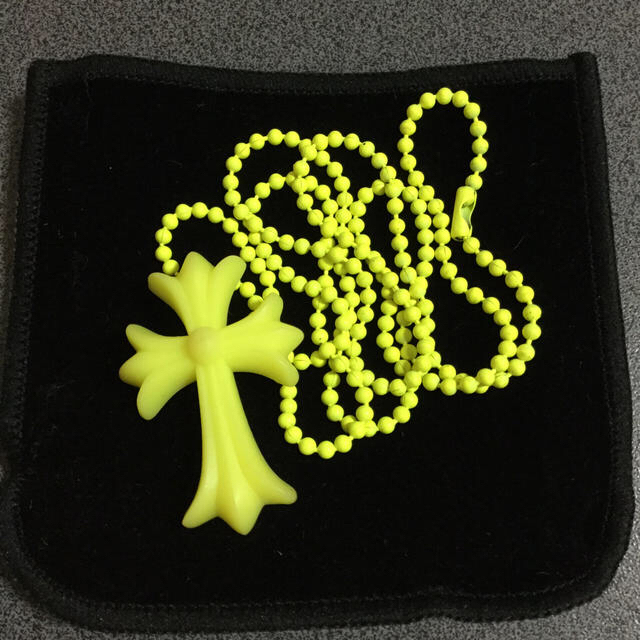 Chrome Hearts - chrome hearts FNO ノベルティ ネックレス 蛍光