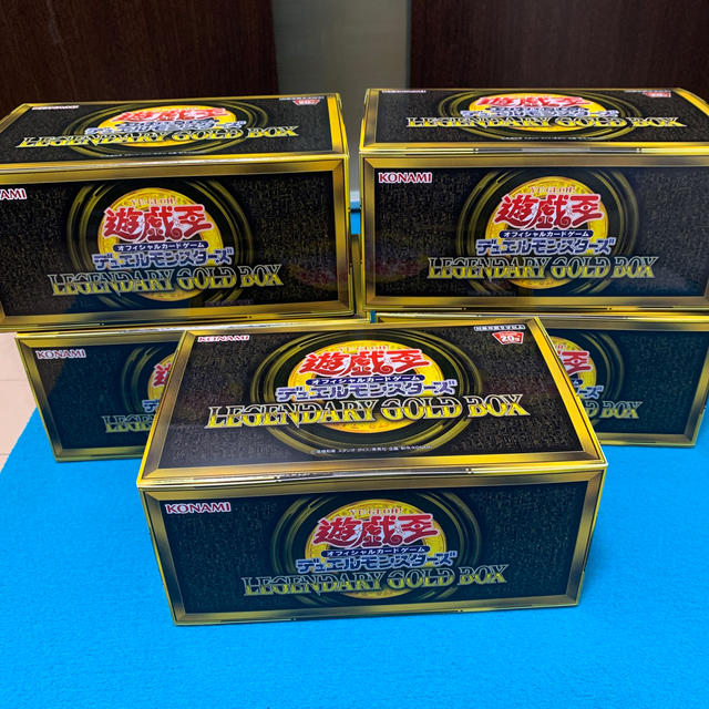 遊戯王OCG LEGENDARY GOLD BOX 3箱セット 未開封 遊戯王 OCG LEGENDARY